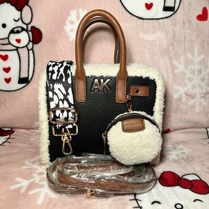 Anne Klein Sherpa Tote